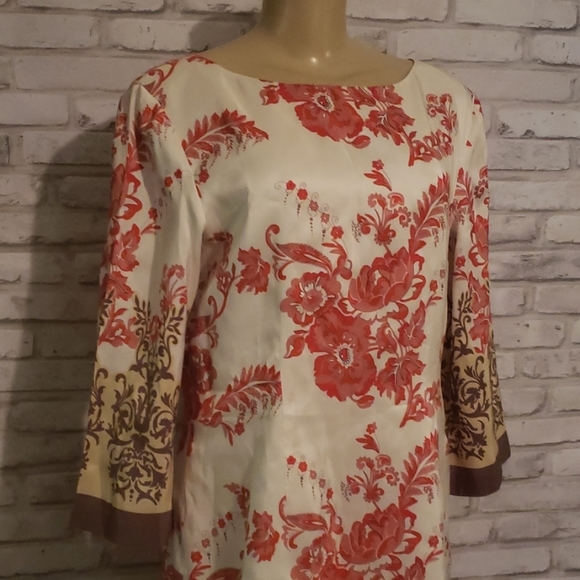 NEIMAN MARCUS  SILK DRESS - Picture 2 of 12